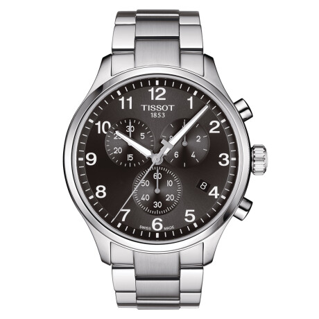 Reloj Tissot Chrono XL Classic en acero y con esfera negra Reloj Tissot Chrono XL Classic en acero y con esfera negra