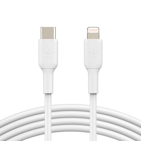 Cable BELKIN Lightning Usb - C Longitud 1M Apple Certificado Cable BELKIN Lightning Usb - C Longitud 1M Apple Certificado