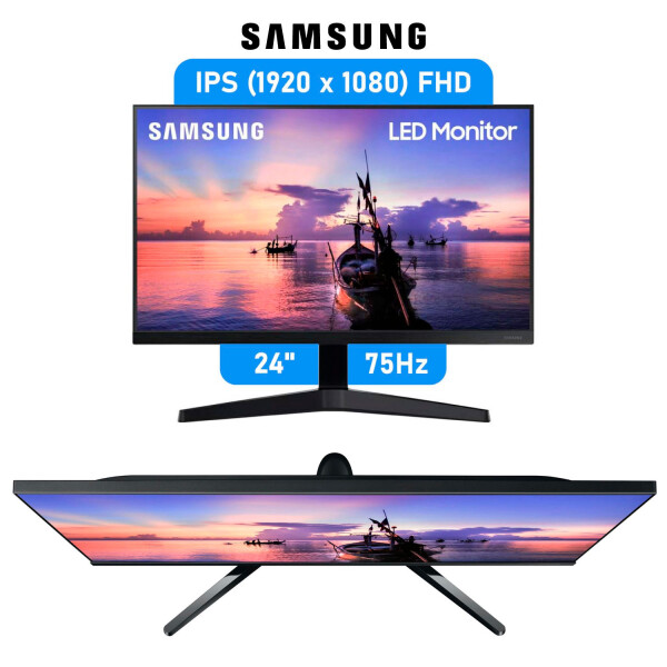 Monitor Samsung T35f 24`` 75hz Ips Led 75hz Fhd MONITOR SAMSUNG T35F 24 75HZ