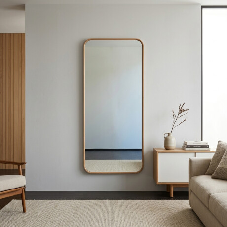 Espejo Palazzo - 180 x 80 Madera Natural