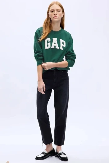 Buzo Deportivo Logo Mujer Balsam Green