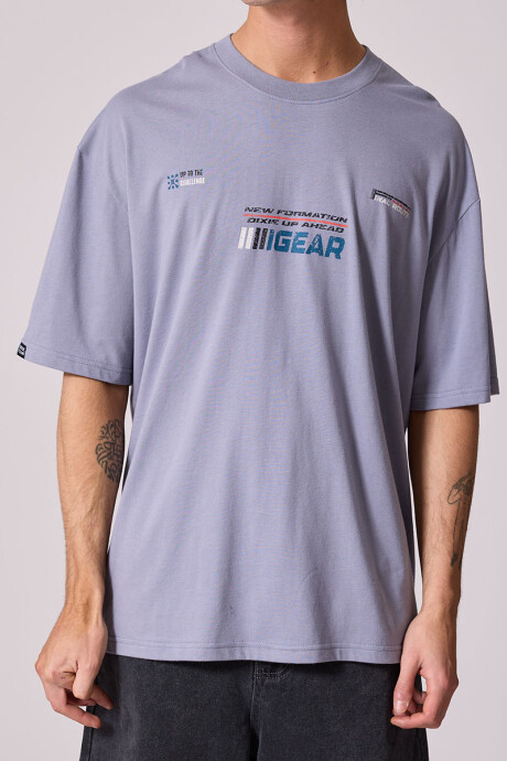 T-SHIRT RIFT DIXIE Gris Claro