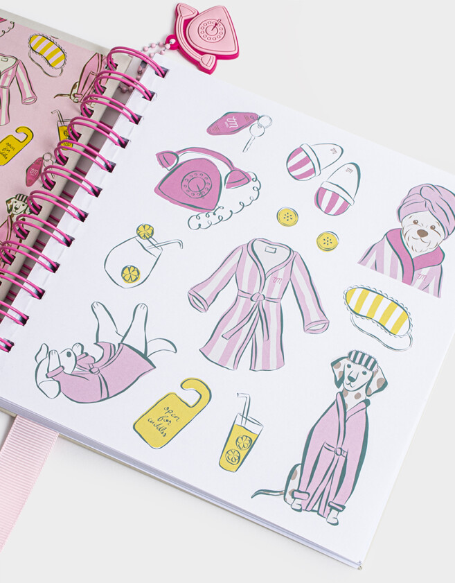 Anotadores Cuadernos y Memos Cuaderno Holiday Starter Pack - Blanco Crema