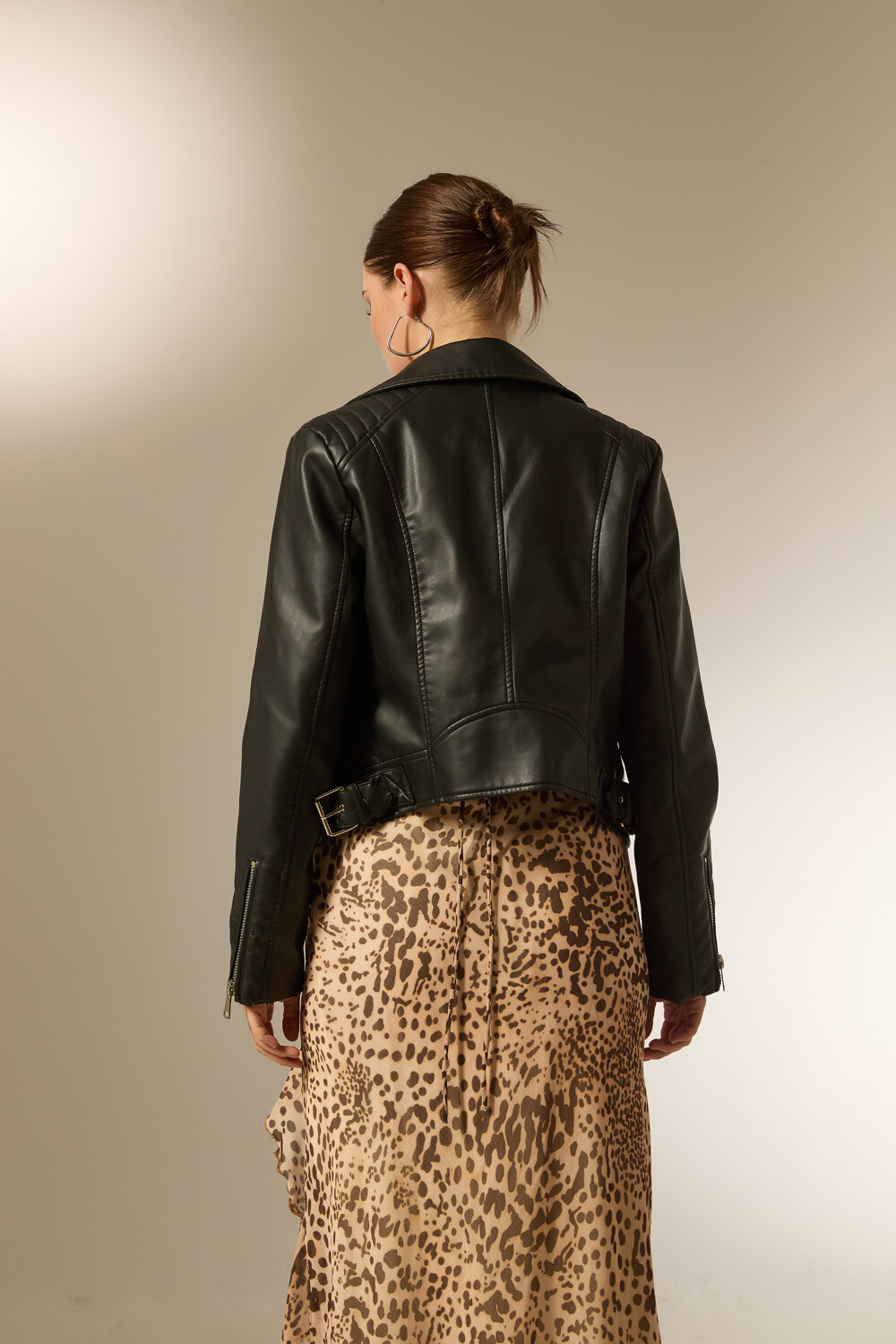 Campera Larissa Negro