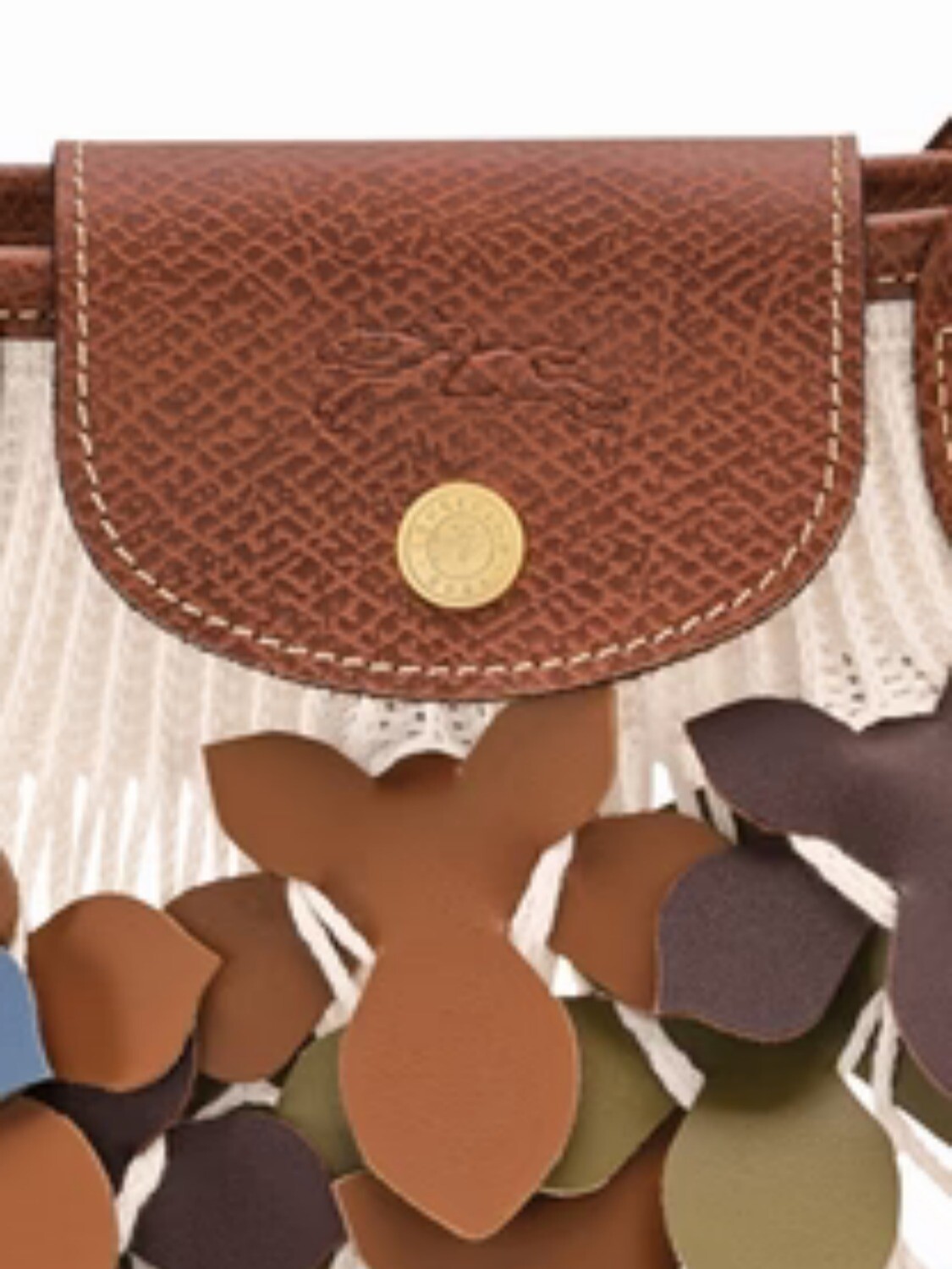 LONGCHAMP - LE PLIAGE FILET CAMO, CARTERA DE RED L Verde