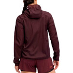 Hoka Campera Skyflow Jacket Mujer - Negro Bordo Negro-Bordo