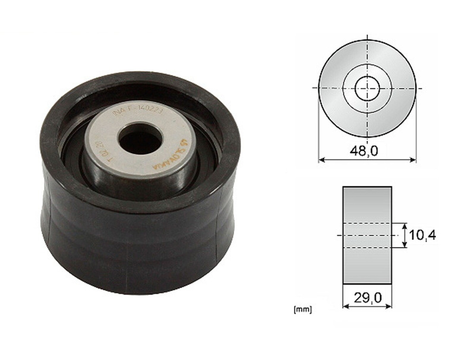 Tensor Guia Correa Dist. Ford Mondeo/Contour/Escort 93-14 