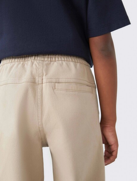 PANTALÓN INFANTIL CON CORDÓN BEIGE