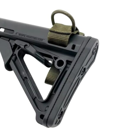 Adaptador para colocar correa en escopeta o fusil Verde