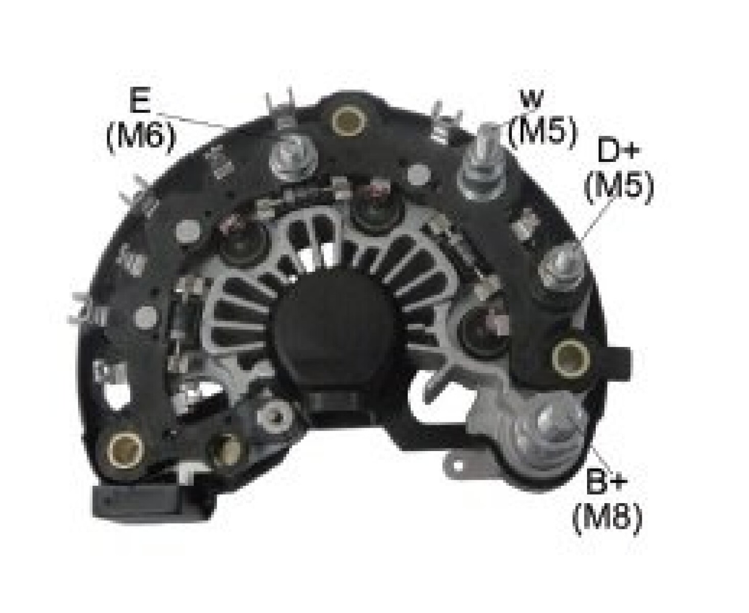 PLACA RECTIFICADORA - RECTIF. ISKRA MAQ. ASIATICA MOSQUITO CHINO DUNCAN 