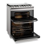 Cocina 5 Hornallas Doble Horno Inox Acero inoxidable