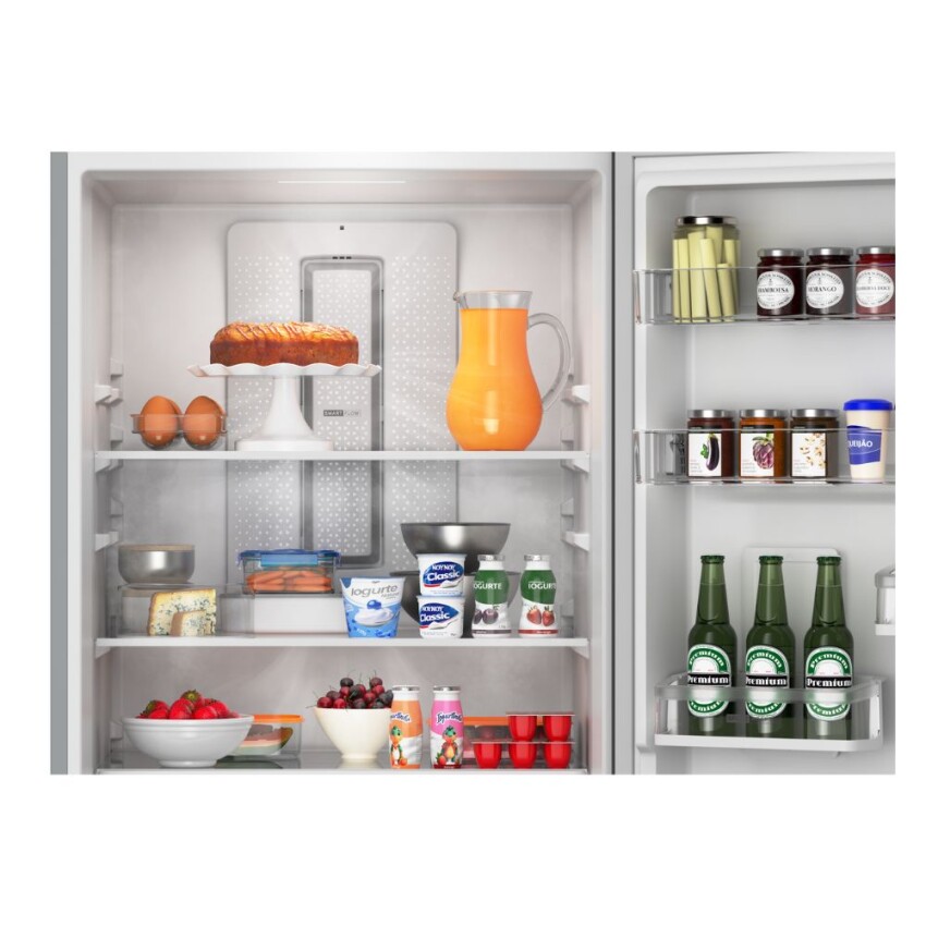 Heladera Whirlpool WRE57 combi inox. Heladera Whirlpool WRE57 combi inox.