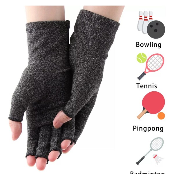 Guantes Compresión Reduce Dolores Tendinitis Artritis Talle L