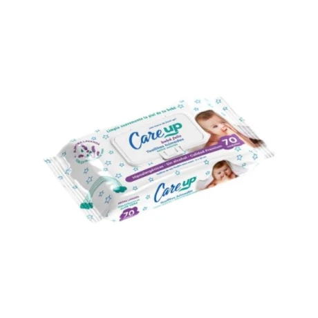 TOALLITAS HUMEDAS FRESH UP BABY PREMIUM 70 UNIDADES - NVO DISEÑO S/TAPA TOALLITAS HUMEDAS FRESH UP BABY PREMIUM 70 UNIDADES - NVO DISEÑO S/TAPA