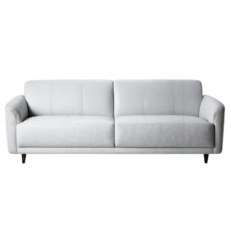 SOFA 3 CUERPOS - 100% CUERO - MODELO MARBELLA - COLOR BLANCO TIZA SOFA 3 CUERPOS - 100% CUERO - MODELO MARBELLA - COLOR BLANCO TIZA
