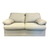 SOFA CAMA 2 PLAZAS - TAPIZADO TELA BEIGE - CON DETALLES EN LA TELA SOFA CAMA 2 PLAZAS - TAPIZADO TELA BEIGE - CON DETALLES EN LA TELA