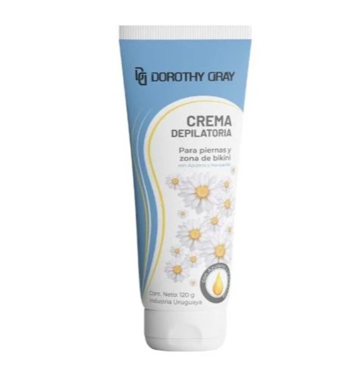 Crema Depilatoria Dorothy Grey - Para Piernas y Zona de Bikini Azuleno y Manzanilla 