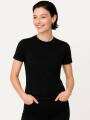 Remera Flored Negro