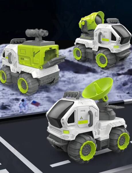 Vehículo camión lunar + accesorios Vehículo camión lunar + accesorios