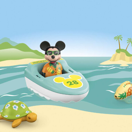 El Paseo en Barco de Mickey Playmobil Jr 4 Piezas