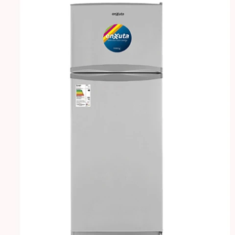 REFRIGERADOR ENXUTA RENX 24281FHS 264L -Silver Frío Húmedo Sin color