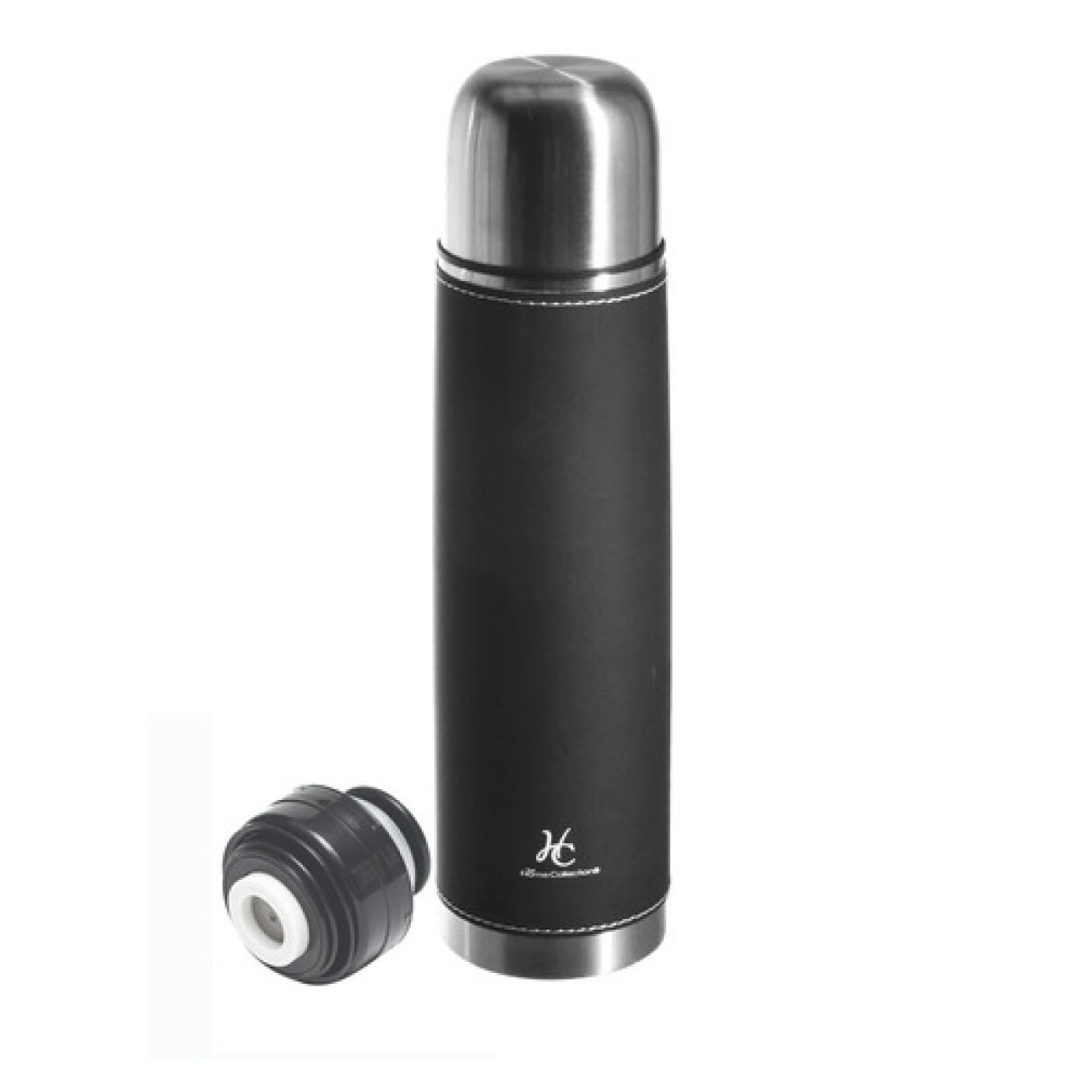 Termo de acero inoxidable forrado en simil cuero 1LT 