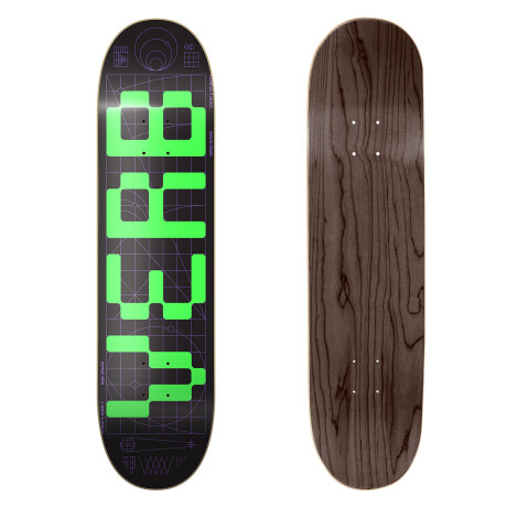 Deck Verb Invader Glow in the Dark 8,25" (Sólo Tabla · Lija Incluída) Deck Verb Invader Glow in the Dark 8,25" (Sólo Tabla · Lija Incluída)