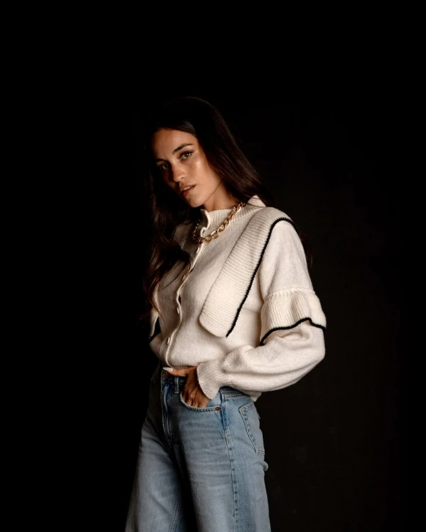 Buzo Mariana blanco