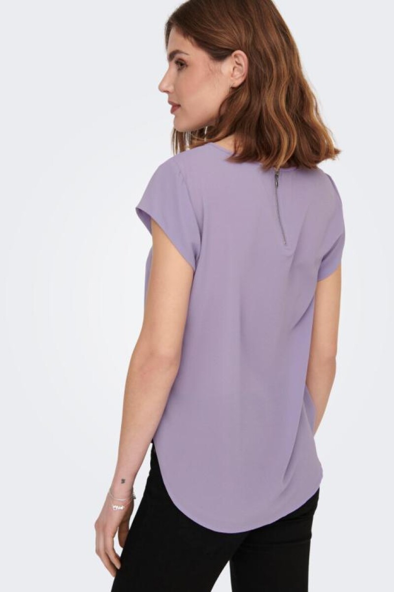 Polera Vic Purple Rose