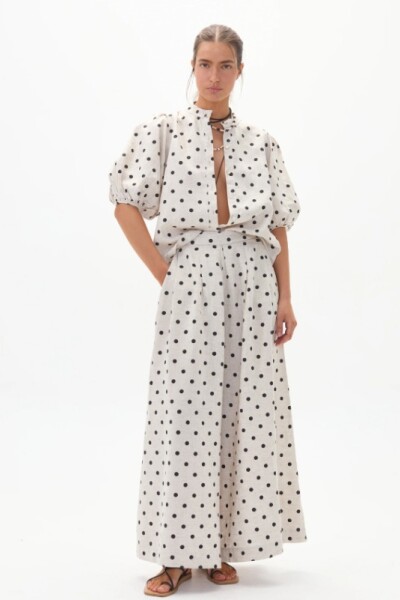 Bubble Linen Shirt Natural