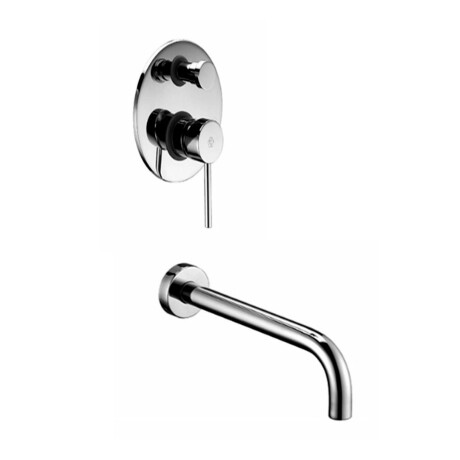 GRIFERIA DE DUCHA DE EMPOTRAR MONOCOMANDO CROMO FV 000