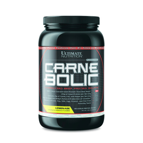 Carnebolic 30 servicios - Ultimate Nutrition Limonada