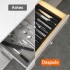 Organizador de Cubiertos Extensible Cajon Utensilios Cubertero IMBACK Negro Organizador de Cubiertos Extensible Cajon Utensilios Cubertero IMBACK Negro