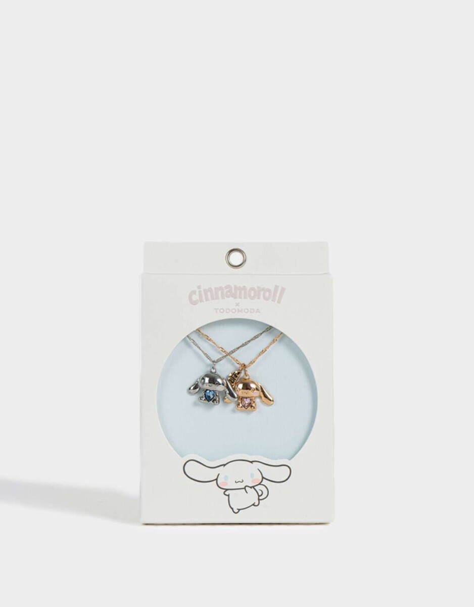 Collares Para Compartir Cinnamoroll - Combinacion Bicolor 
