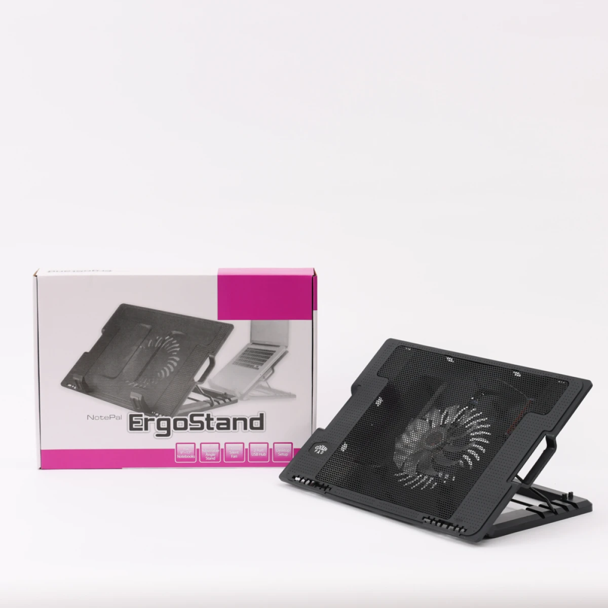 SOPORTE BANDEJA COOLER PARA NOTEBOOK VENTILADOR USB 