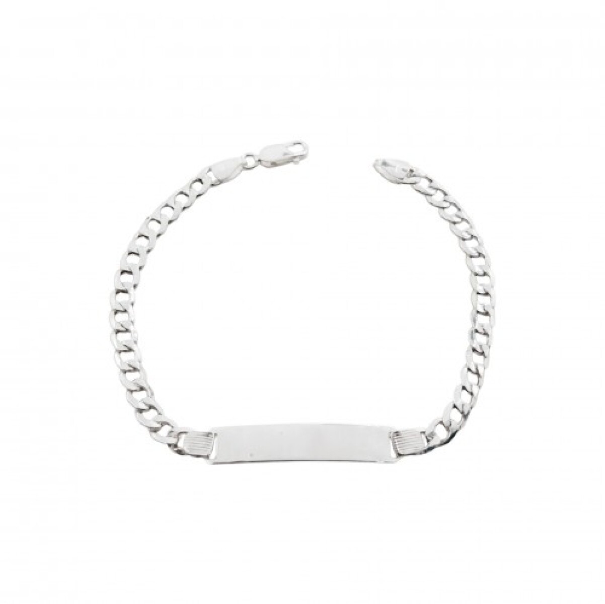 Pulsera de identidad de plata 925. 