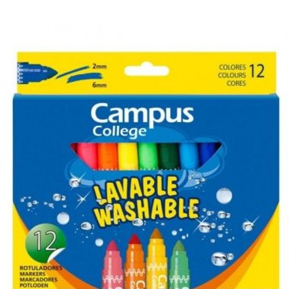 Marcadores Grueso Caja x12 Campus #Marcadores Grueso Caja X 12 Campus