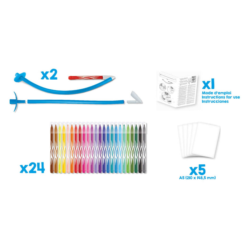 Lápiz Arte Soplador Efecto Aerógrafo Maped Creativ Lápiz Arte Soplador Efecto Aerógrafo Maped Creativ