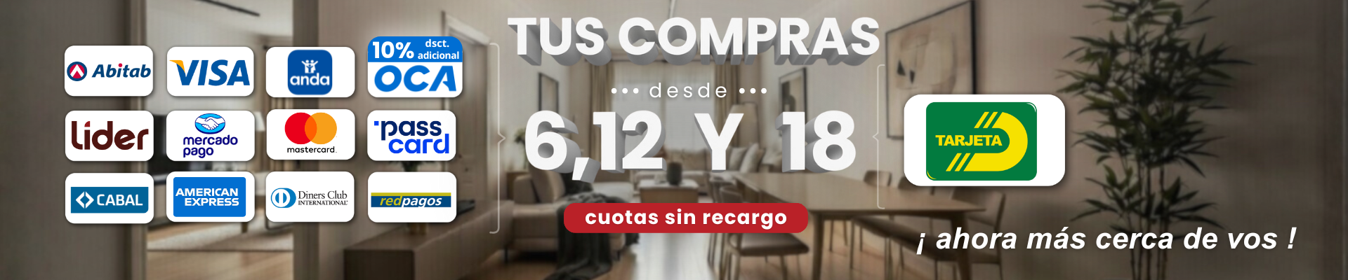 Tarjetas de pago - OCA