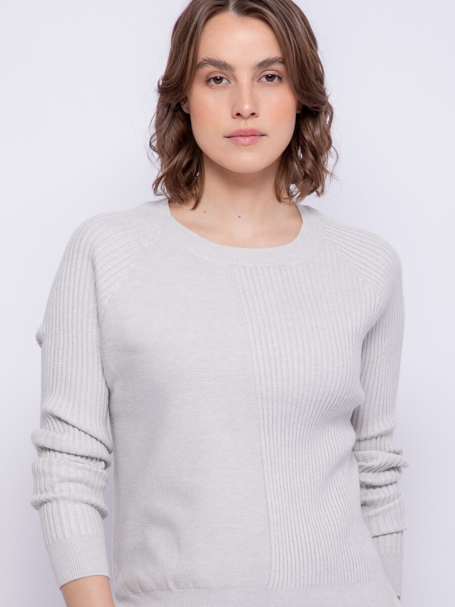 SWEATER SILVESTRE - Gris Claro Melange 