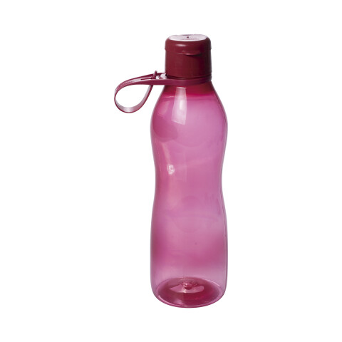 Botella Plástica Abre Fácil 1 Lt con Agarradera ROSA