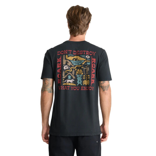Remera Roark Enjoy - Negro Remera Roark Enjoy - Negro