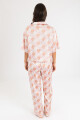 Pink shell long pant Rosa antique
