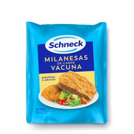 MILANESAS DE CARNE SCHNECK APROX 800GR MILANESAS DE CARNE SCHNECK APROX 800GR