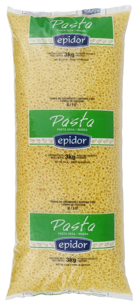FIDEOS EPIDOR NATURAL 3K ARITO 