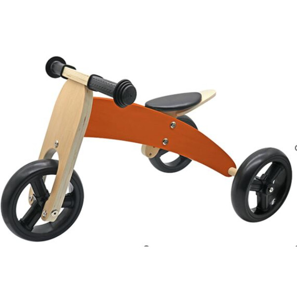 BICICLETA TRICICLO MADERA BALANCE MARRON BICICLETA TRICICLO MADERA BALANCE MARRON