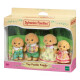 Sylvanian Families Familia Perros Perritos Poodle 5259 Sylvanian Families Familia Perros Perritos Poodle 5259