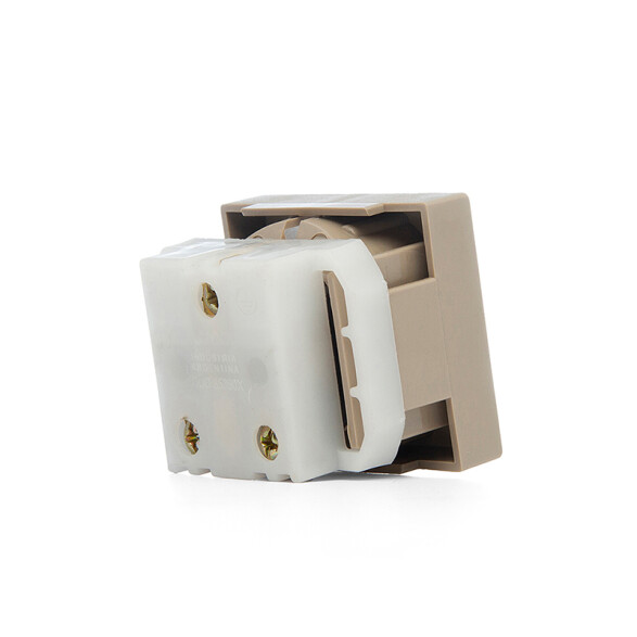 Módulo tomacorriente schuko 16A 250V beige Sica SK3032
