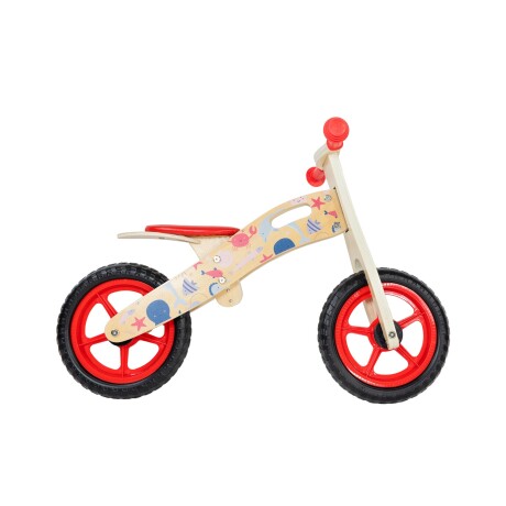 Chiva bicicleta de niño en madera Bebesit My Bike Rojo