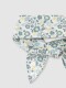 Fular Con Estampado Gris